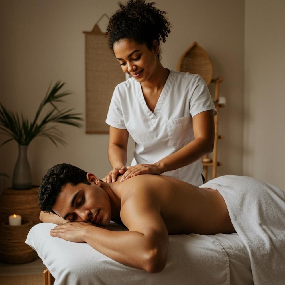 Massage and wellness treatment at Nirva Massage Center Karachi